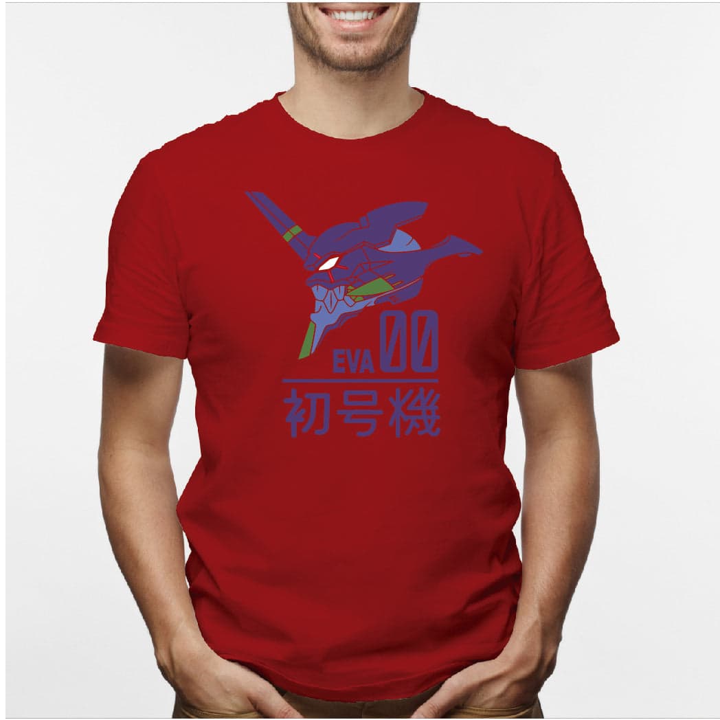 Camisa estampada en algodón para hombre tipo T-shirt Eva 00 — foto 7