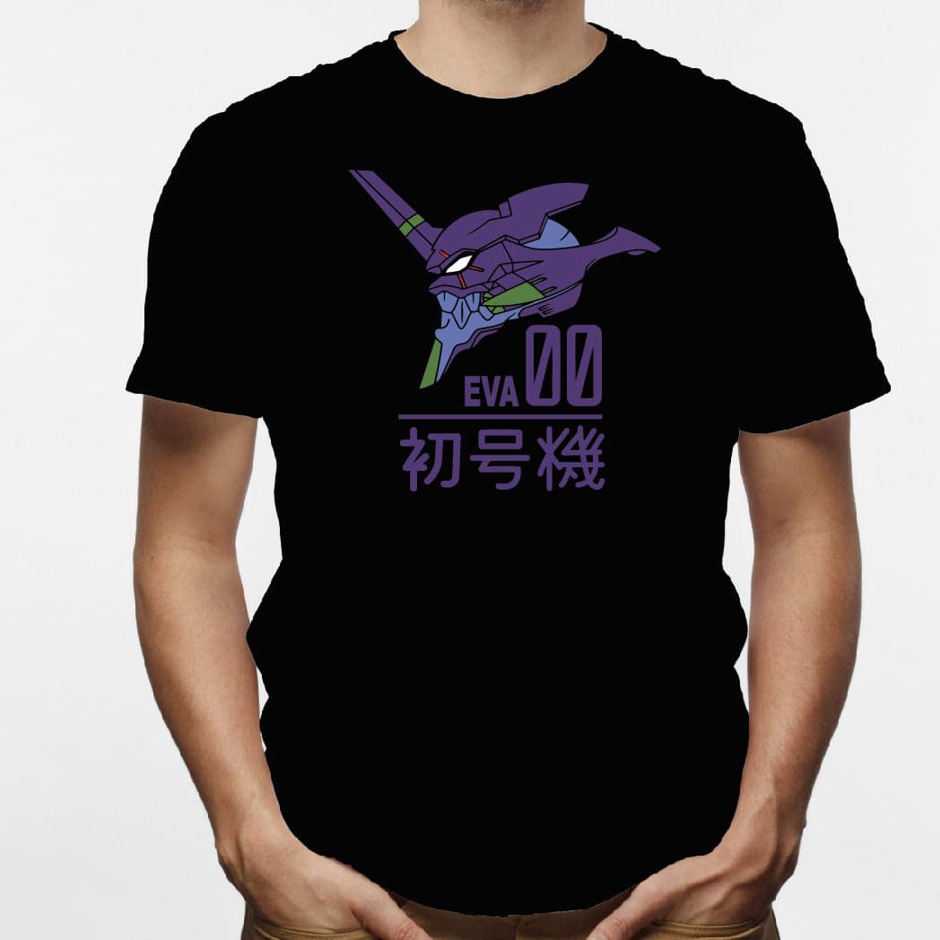 Camisa estampada en algodón para hombre tipo T-shirt Eva 00 — foto 1