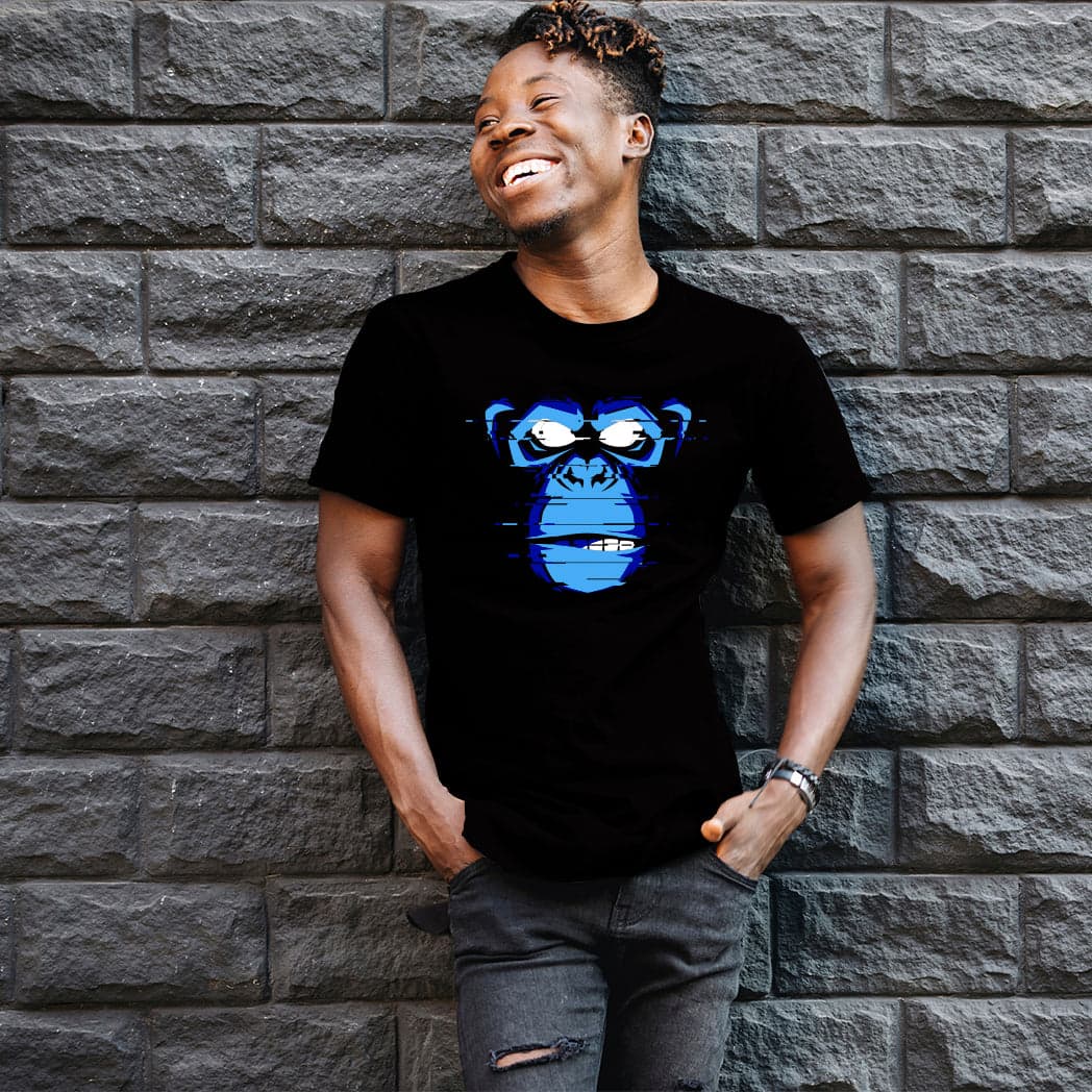 Camisa estampada para hombre tipo T-Shirt GORILLA CABALLERO — foto 2