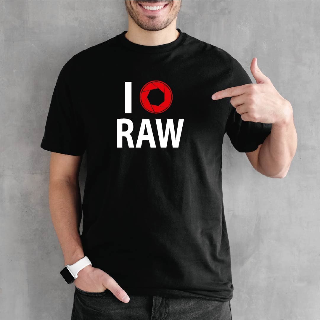 Camisa estampada para hombre tipo T-shirt I (OBTURADOR) RAW — foto 2
