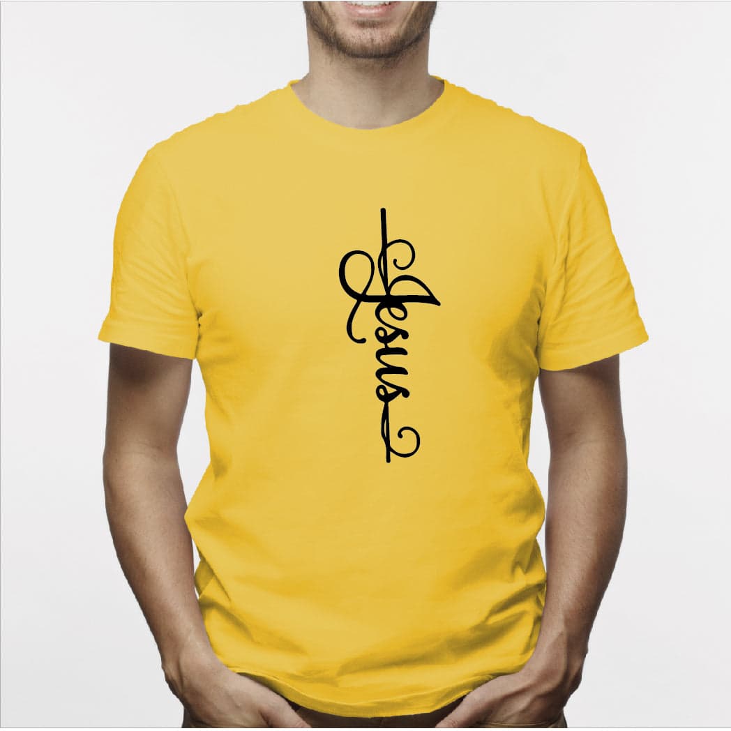 Camiseta estampada hombre T-shirt JESUS VERTICAL NUEVO — foto 6