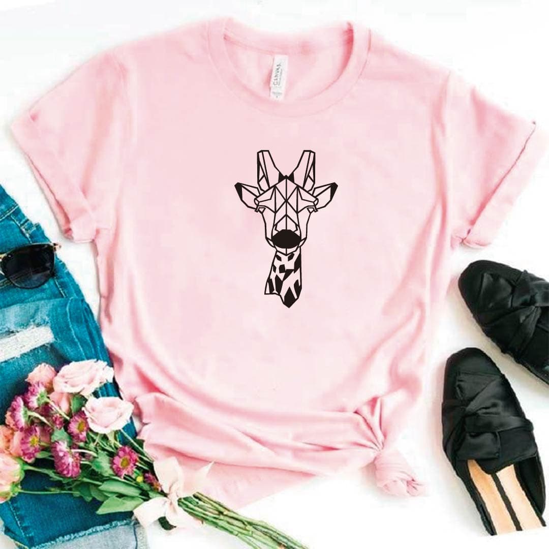 Camiseta estampada tipo T-shirt JIRAFA (GEOMÉTRICO) — foto 3
