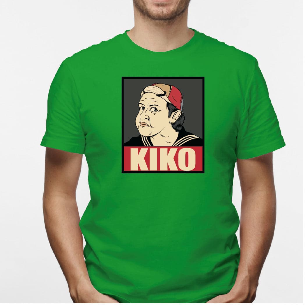 Camisa estampada en algodón para hombre tipo T-shirt Kiko — foto 4