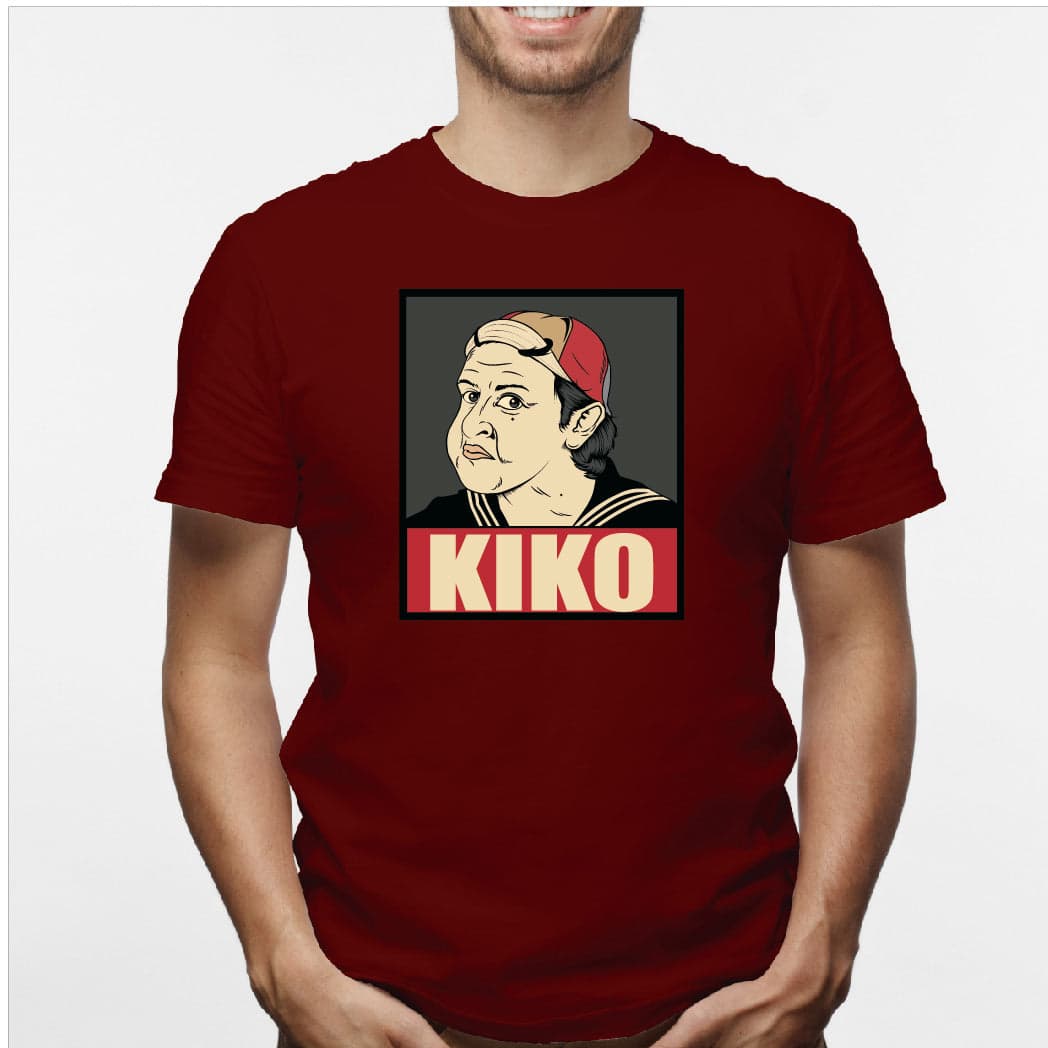 Camisa estampada en algodón para hombre tipo T-shirt Kiko — foto 7