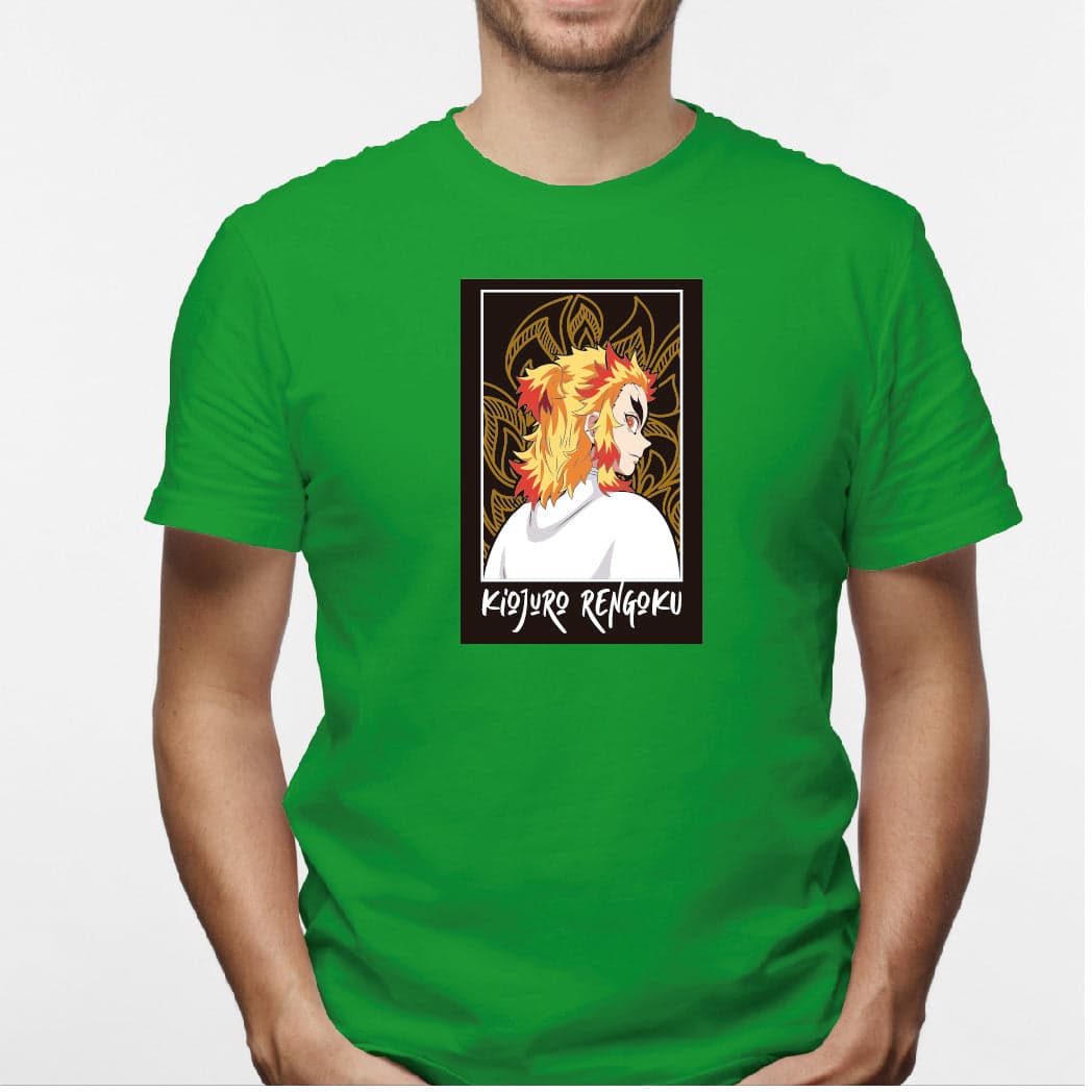Camisa estampada en algodón para hombre tipo T-shirt Kiojuro Renguko — foto 6