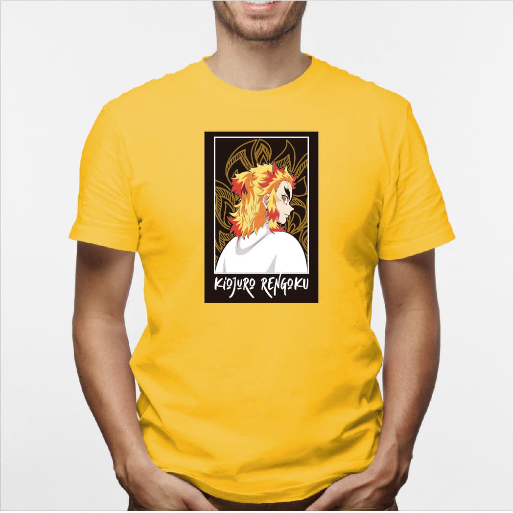 Camisa estampada en algodón para hombre tipo T-shirt Kiojuro Renguko — foto 1