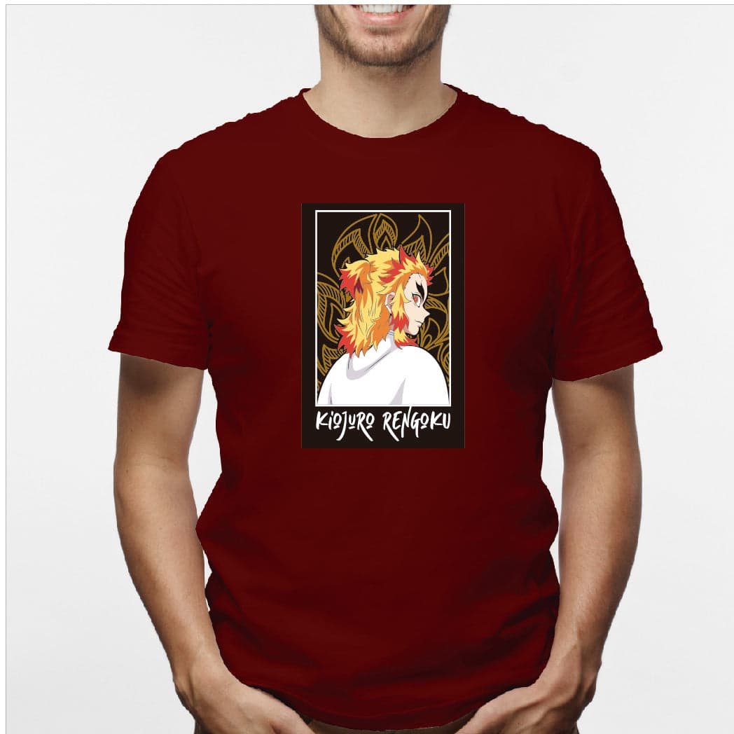 Camisa estampada en algodón para hombre tipo T-shirt Kiojuro Renguko — foto 2