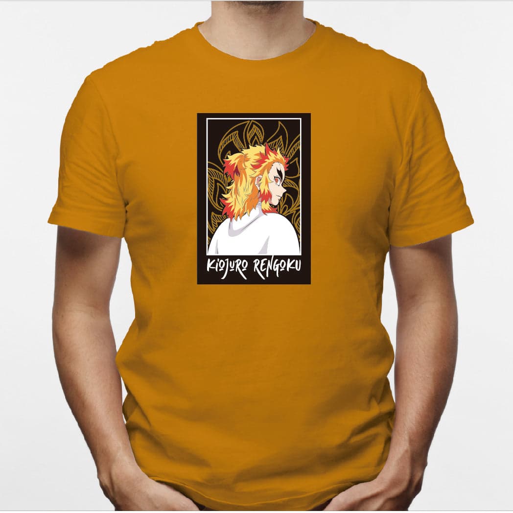 Camisa estampada en algodón para hombre tipo T-shirt Kiojuro Renguko — foto 3