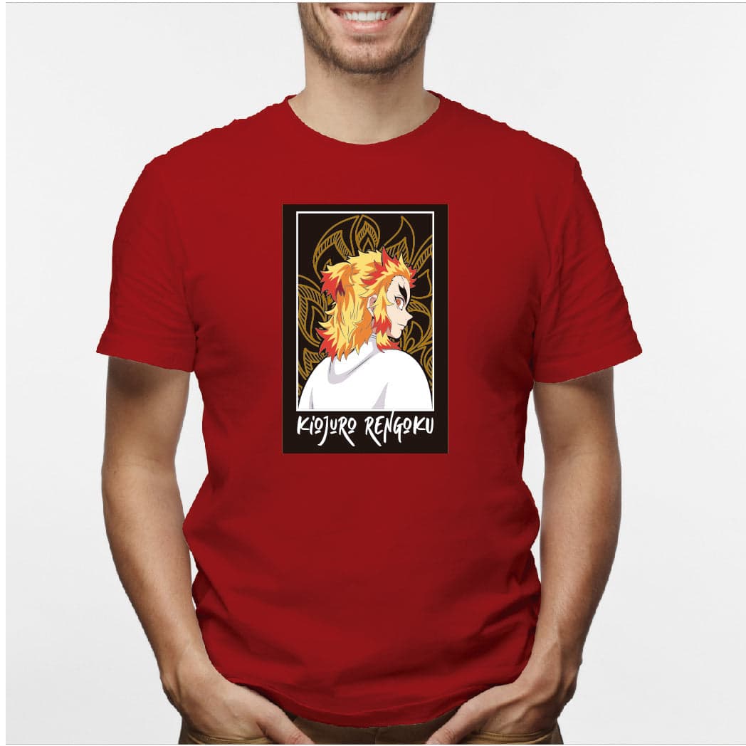 Camisa estampada en algodón para hombre tipo T-shirt Kiojuro Renguko — foto 4