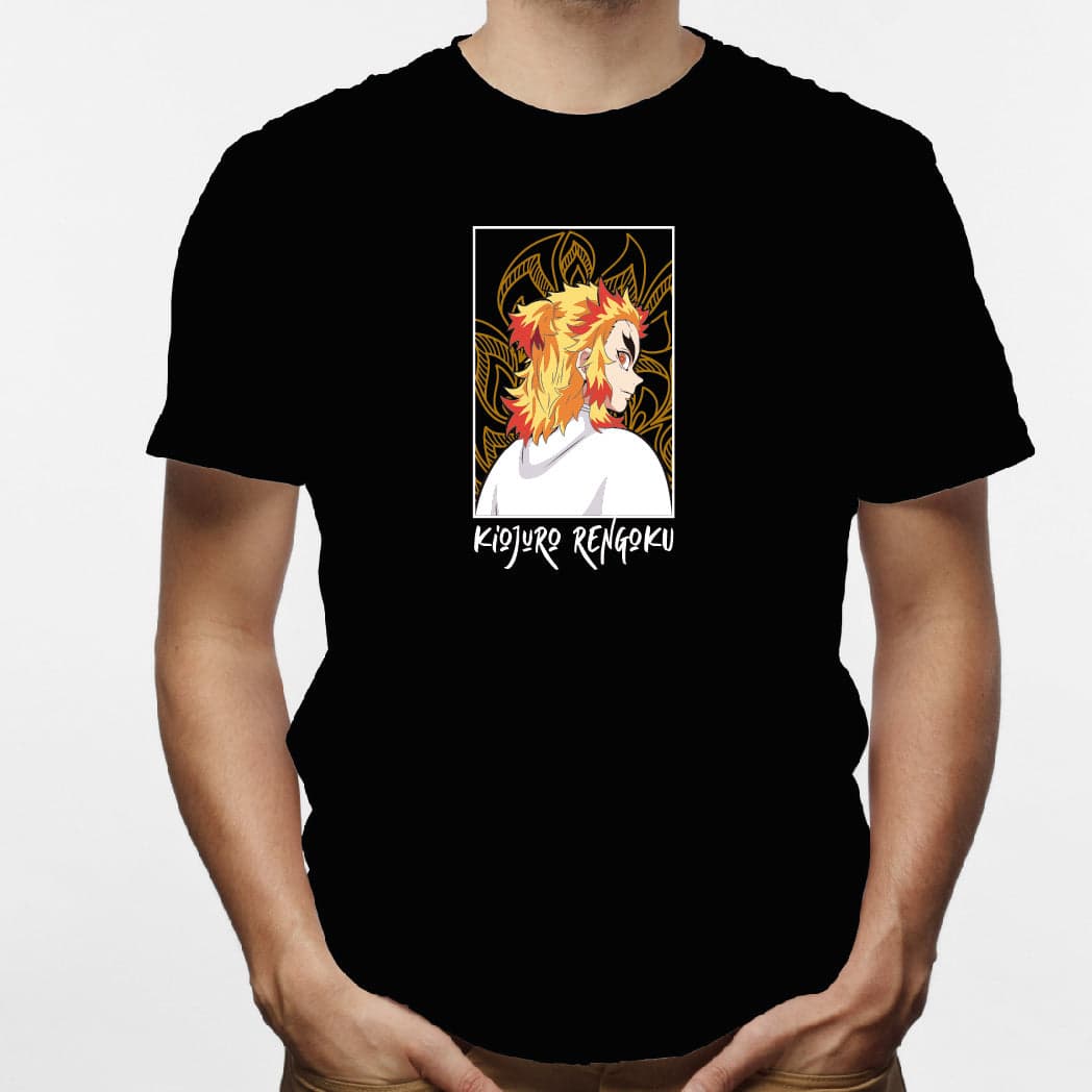 Camisa estampada en algodón para hombre tipo T-shirt Kiojuro Renguko — foto 5