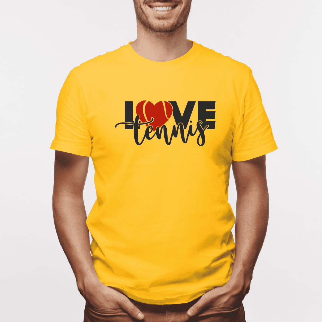 Camiseta estampada tipo T-shirt LOVE TENNIS (DEPORTES) (HOMBRE) — foto 4