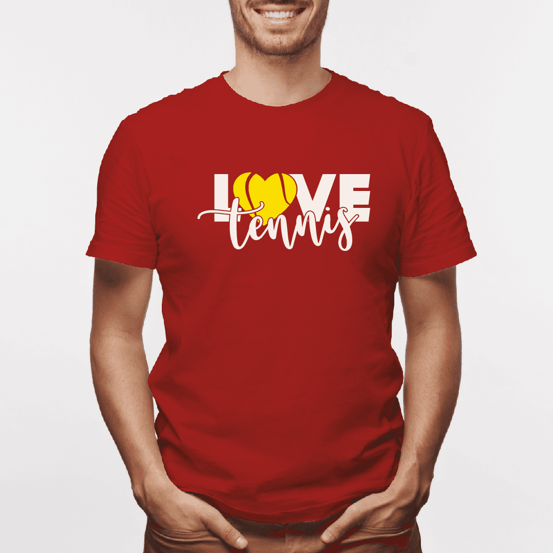 Camiseta estampada tipo T-shirt LOVE TENNIS (DEPORTES) (HOMBRE) — foto 5