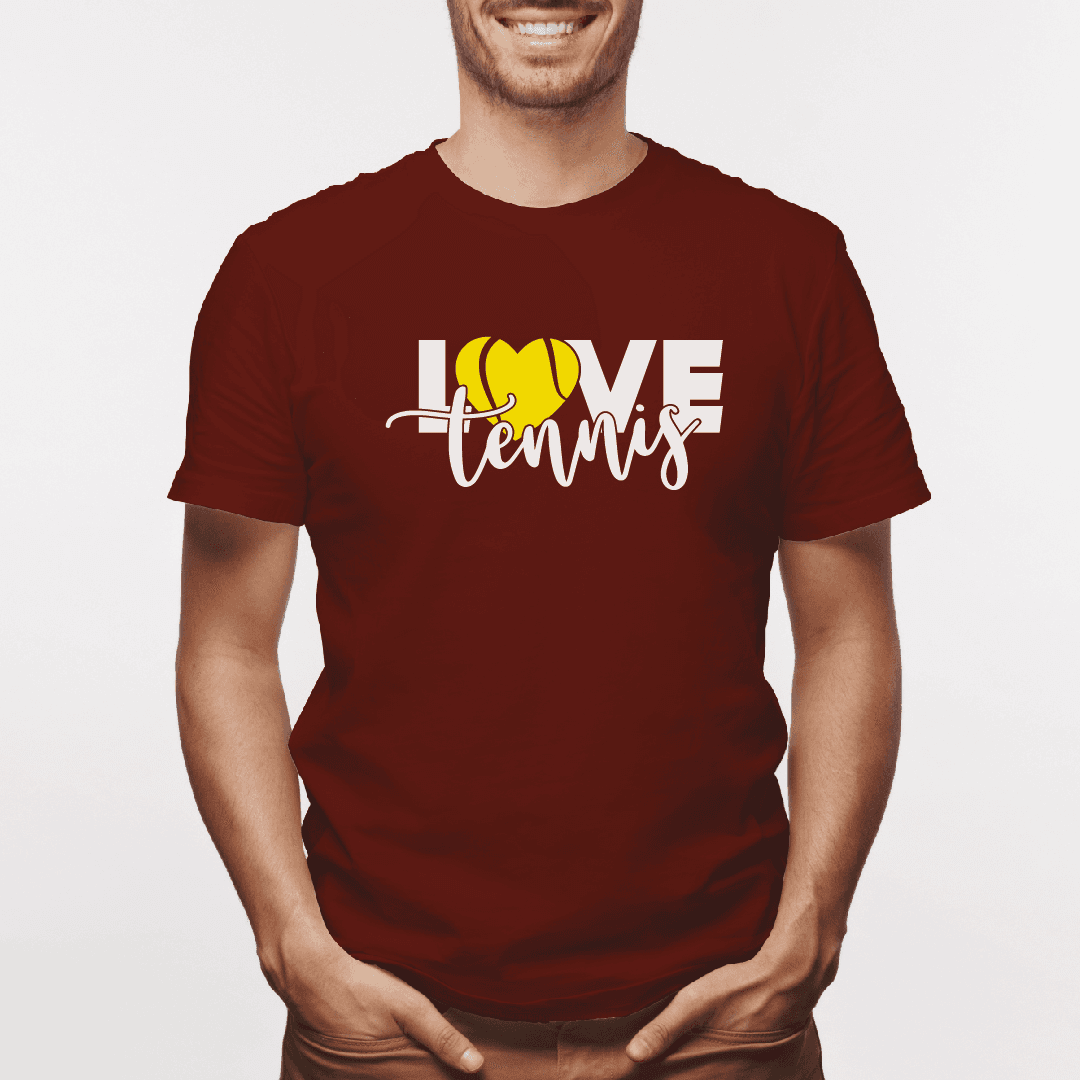 Camiseta estampada tipo T-shirt LOVE TENNIS (DEPORTES) (HOMBRE) — foto 6