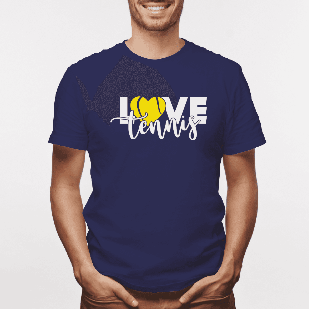 Camiseta estampada tipo T-shirt LOVE TENNIS (DEPORTES) (HOMBRE) — foto 8
