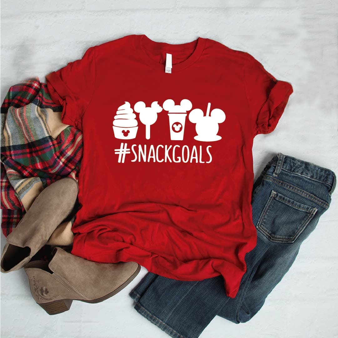 Camiseta estampada tipo T-shirt #SnackGoals — foto 7