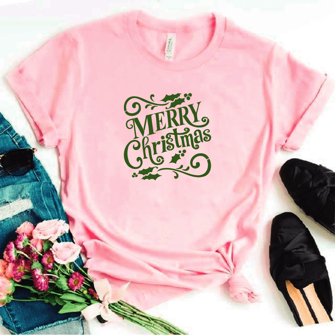 Camisa estampada tipo T-shirt (NAVIDAD) Merry a christmas 3 — foto 3