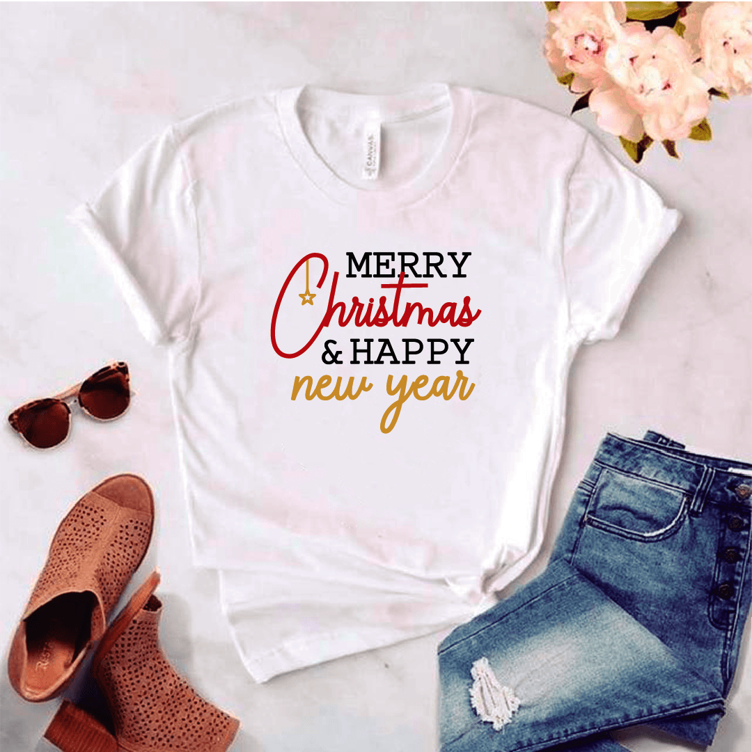 Camisa estampada tipo T-shirt (NAVIDAD) Merry Christmas 2 — foto 1
