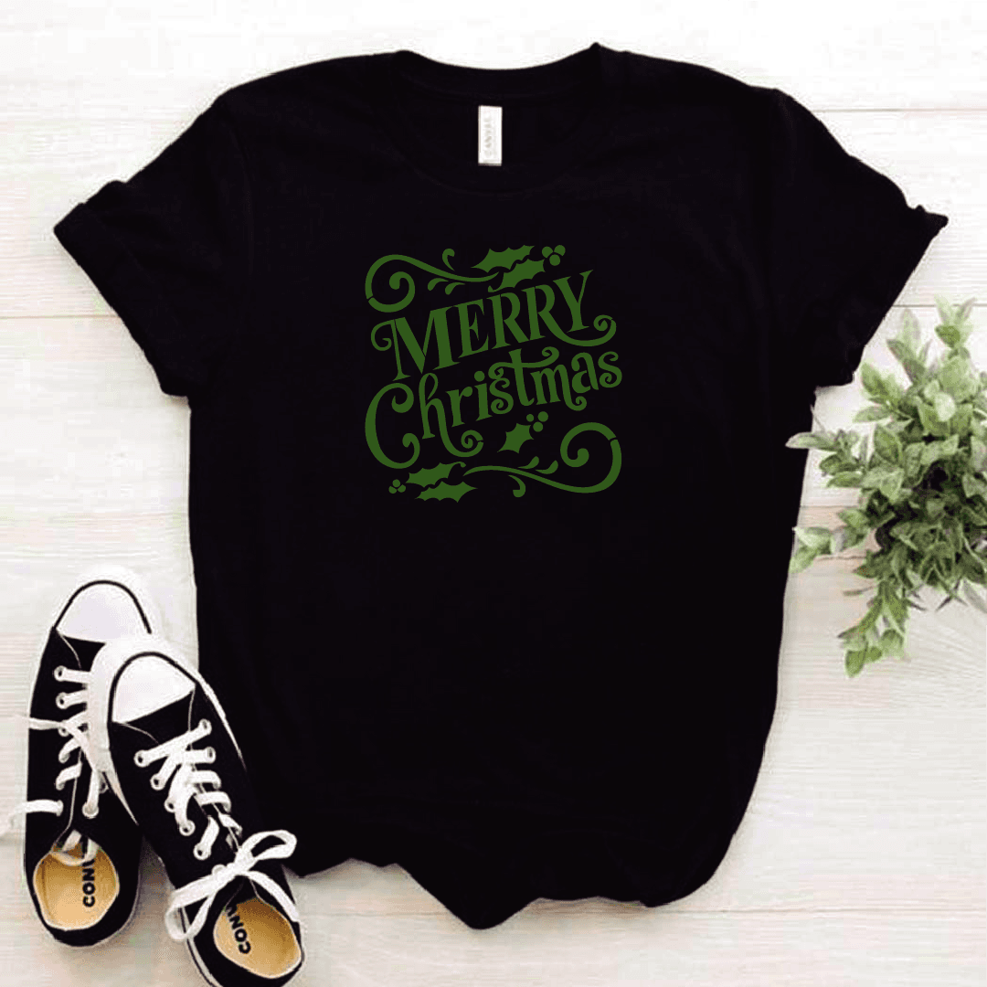 Camisa estampada tipo T-shirt (NAVIDAD) Merry a christmas 3 — foto 5