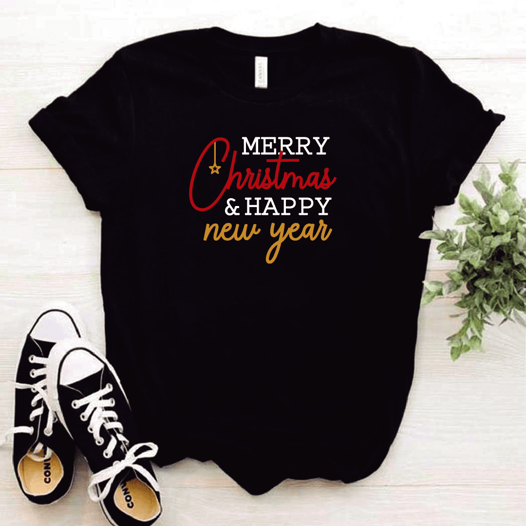 Camisa estampada tipo T-shirt (NAVIDAD) Merry Christmas 2 — foto 2
