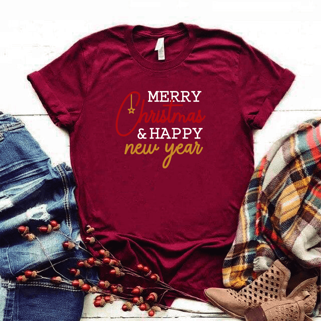 Camisa estampada tipo T-shirt (NAVIDAD) Merry Christmas 2 — foto 6
