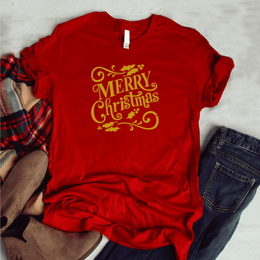 Camisa estampada tipo T-shirt (NAVIDAD) Merry a christmas 3 — foto 8