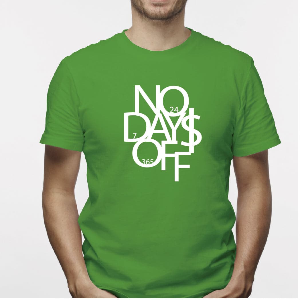 Camisa estampada para hombre tipo T-Shirt No Days Off — foto 6
