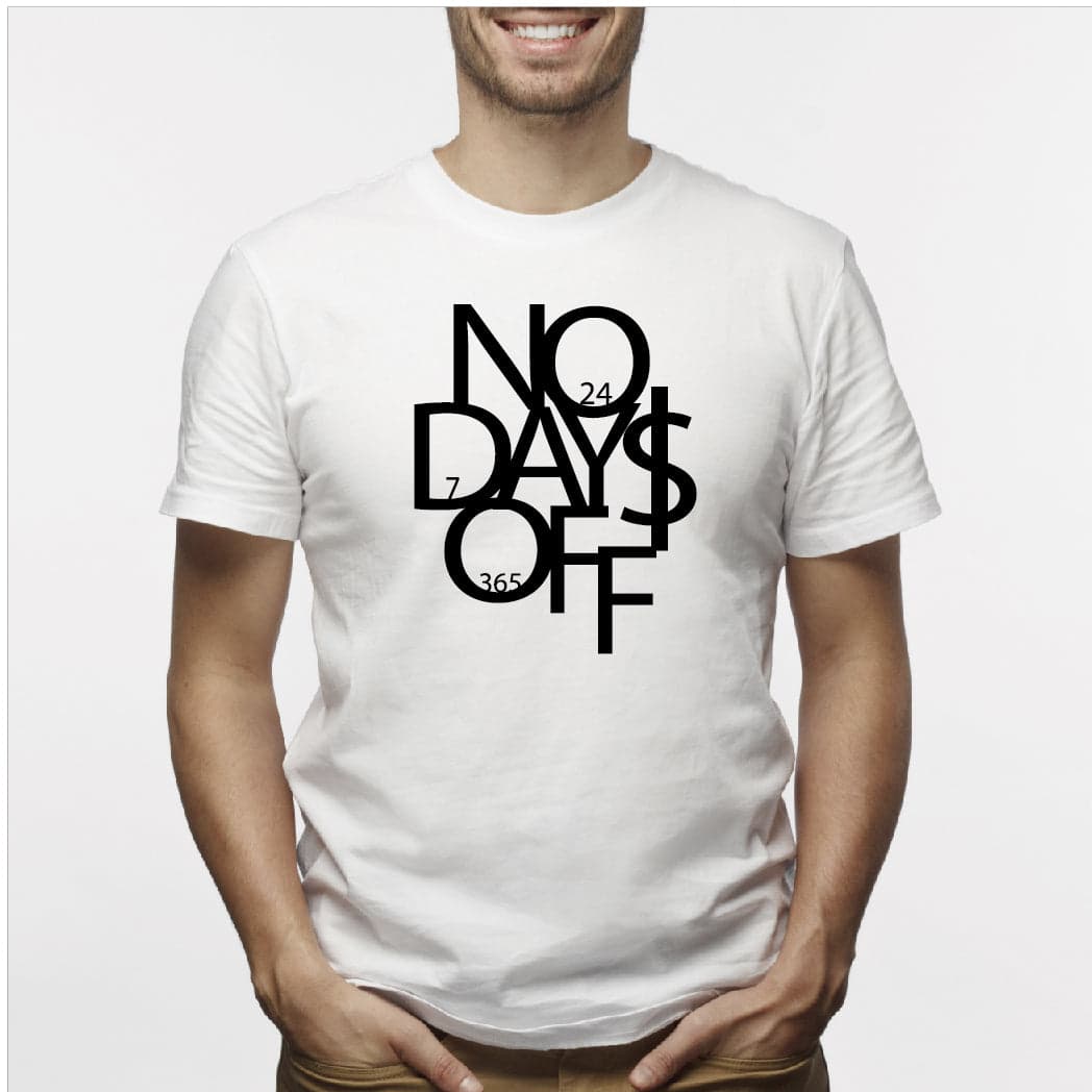 Camisa estampada para hombre tipo T-Shirt No Days Off — foto 7