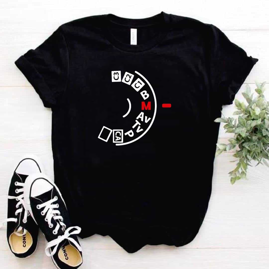 Camisa estampada tipo T- shirt OPCIONES CAMARA
