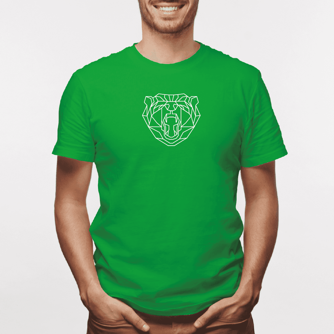Camisa estampada para hombre tipo T-shirt Oso boca abierta — foto 6