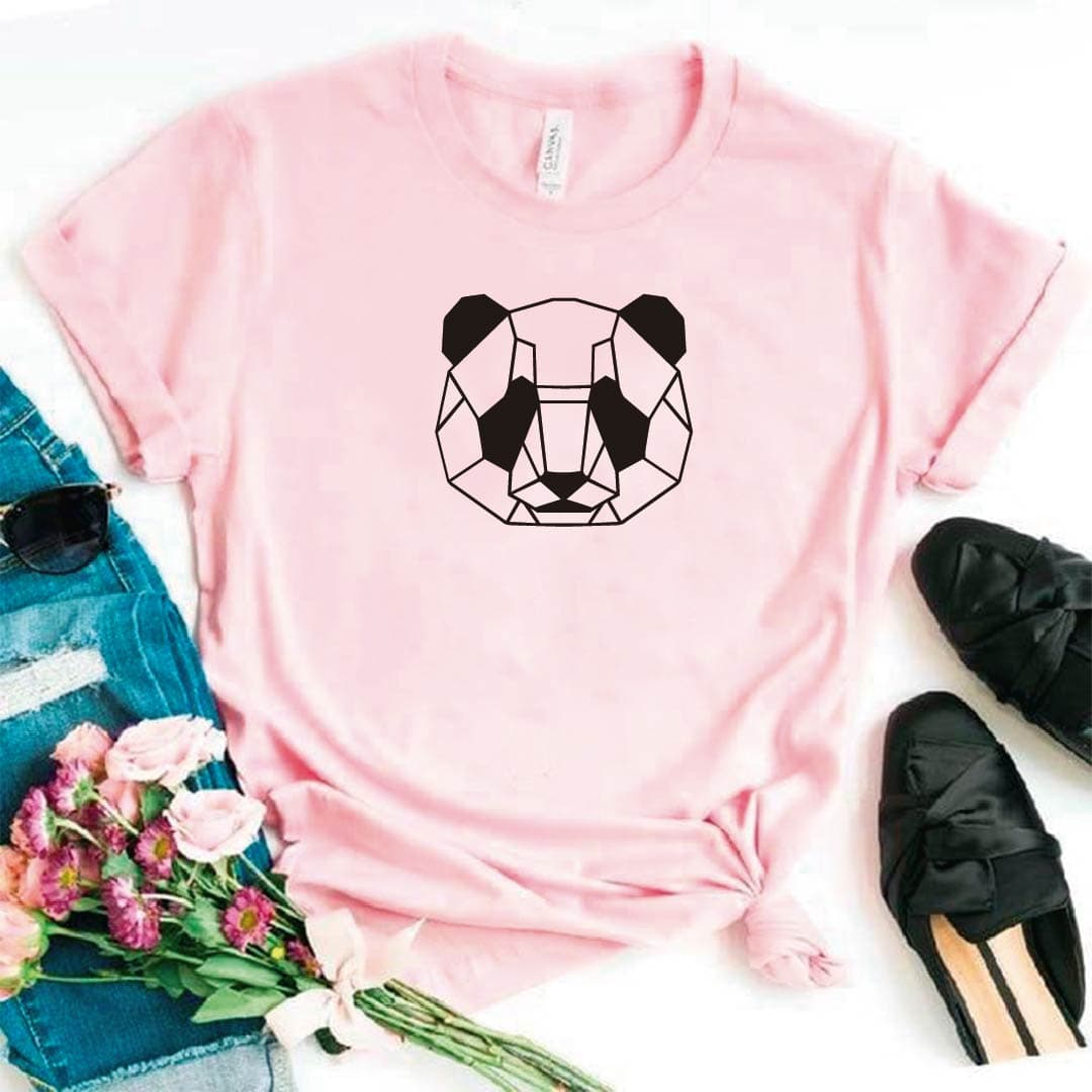 Camiseta estampada tipo T-shirt OSO PANDA (GEOMÉTRICO) — foto 7