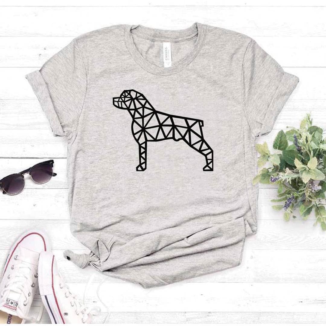 Camiseta estampada tipo T-shirt ROTTWEILER DE COLA CORTA — foto 8