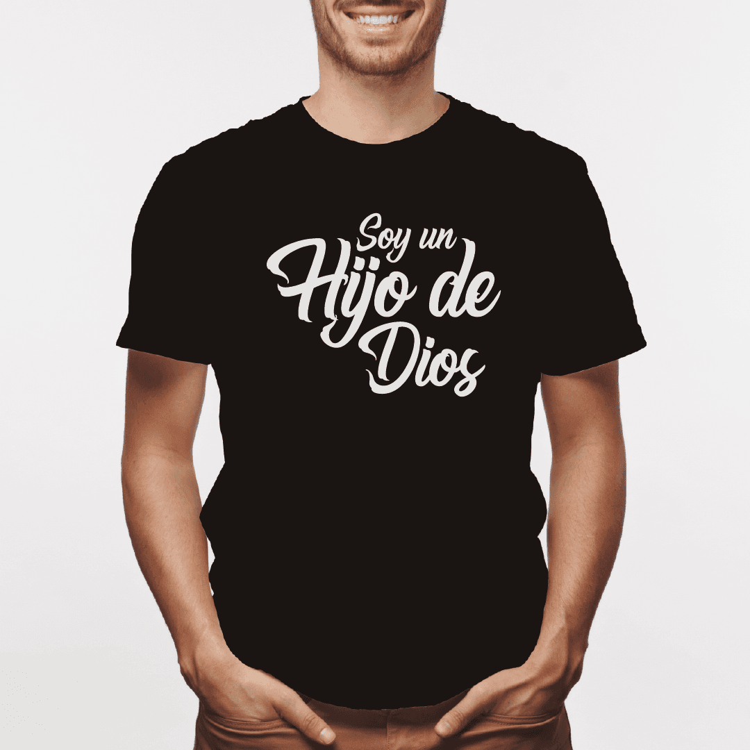 Camiseta estampada tipo T-shirt SOY UN HIJO DE DIOS (CRISTIANOS) — foto 3