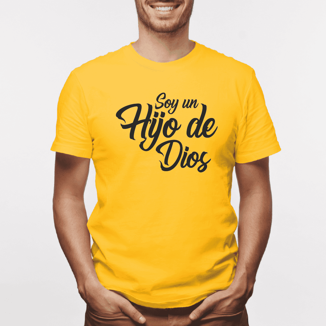 Camiseta estampada tipo T-shirt SOY UN HIJO DE DIOS (CRISTIANOS) — foto 4