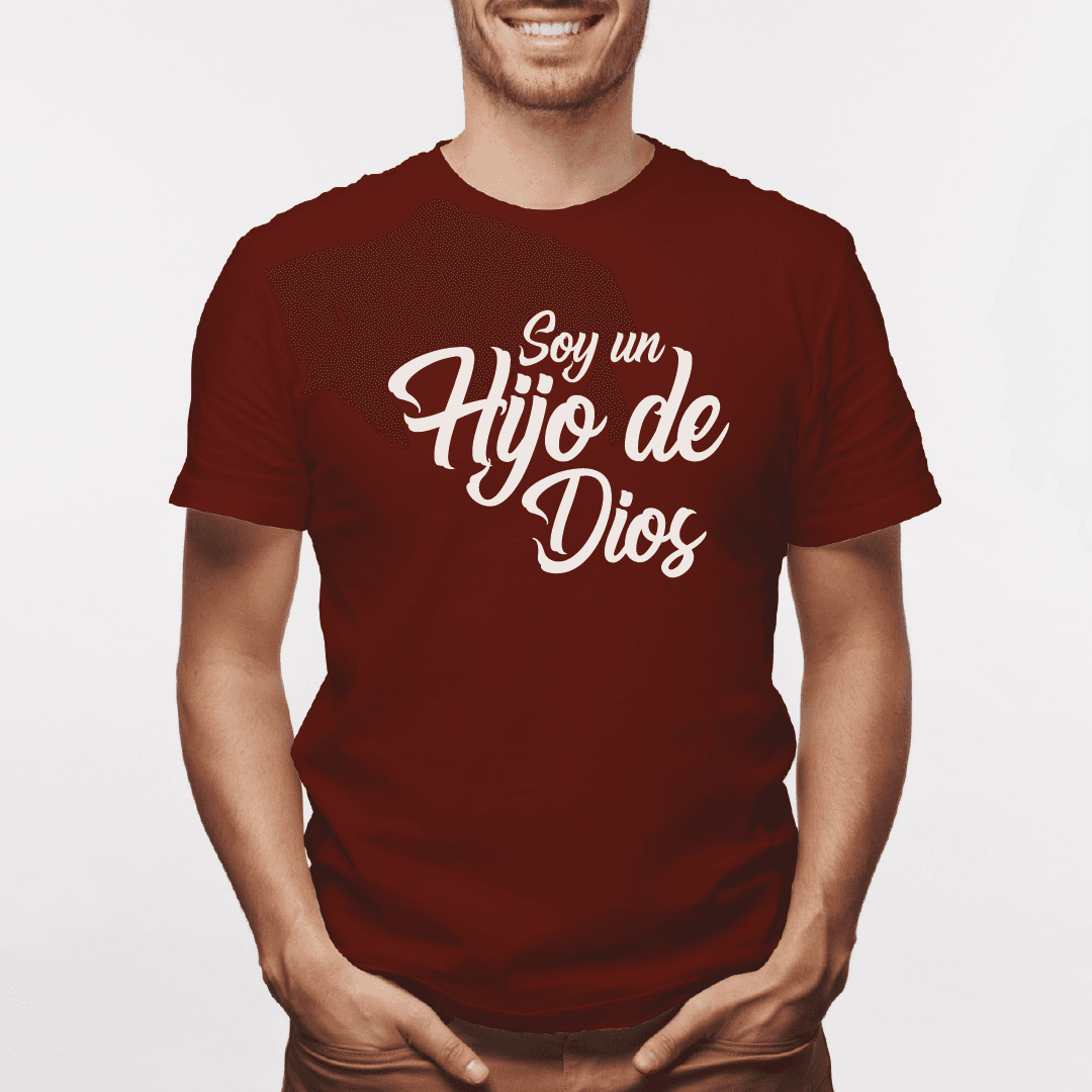 Camiseta estampada tipo T-shirt SOY UN HIJO DE DIOS (CRISTIANOS) — foto 7