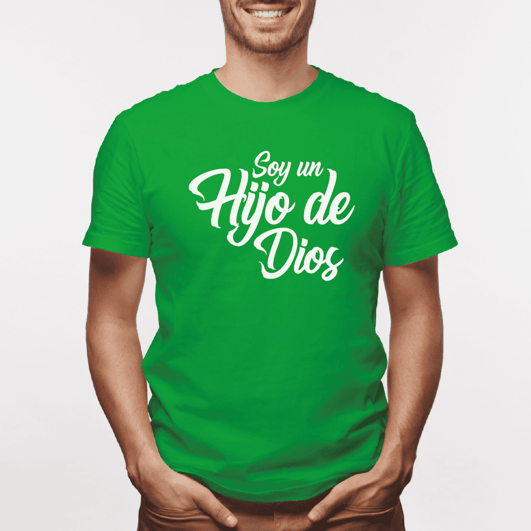 Camiseta estampada tipo T-shirt SOY UN HIJO DE DIOS (CRISTIANOS) — foto 8
