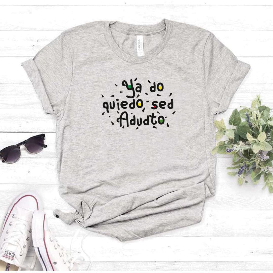 Camisa estampada tipo T-shirt YA DO QUIEDO SED ADULTO — foto 2