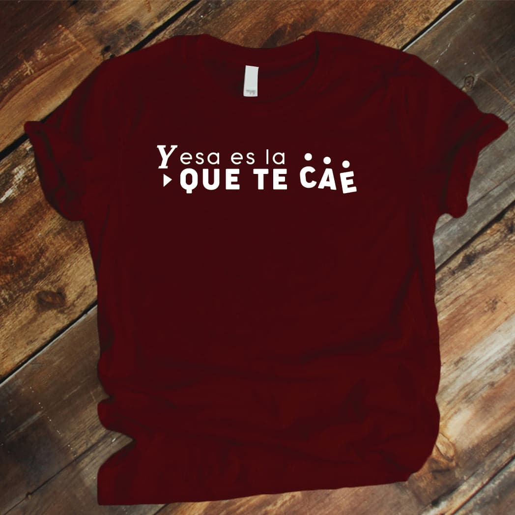 Camiseta Estampada T-shirt Y ESA ES LA QUE TE CAE (HOMBRE) — foto 3