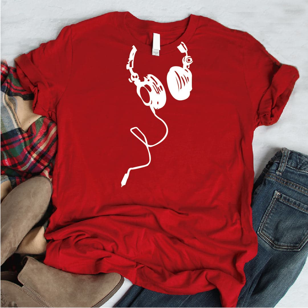 Camisa estampada tipo T- shirt Audifonos — foto 7