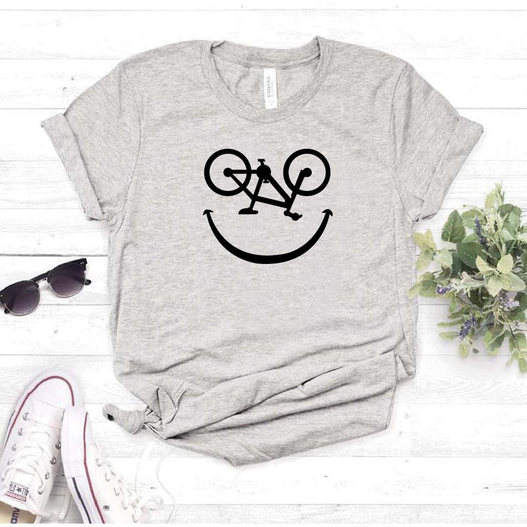 Camisa estampada tipo T-shirt BICICLETA CARITA FELIZ — foto 5