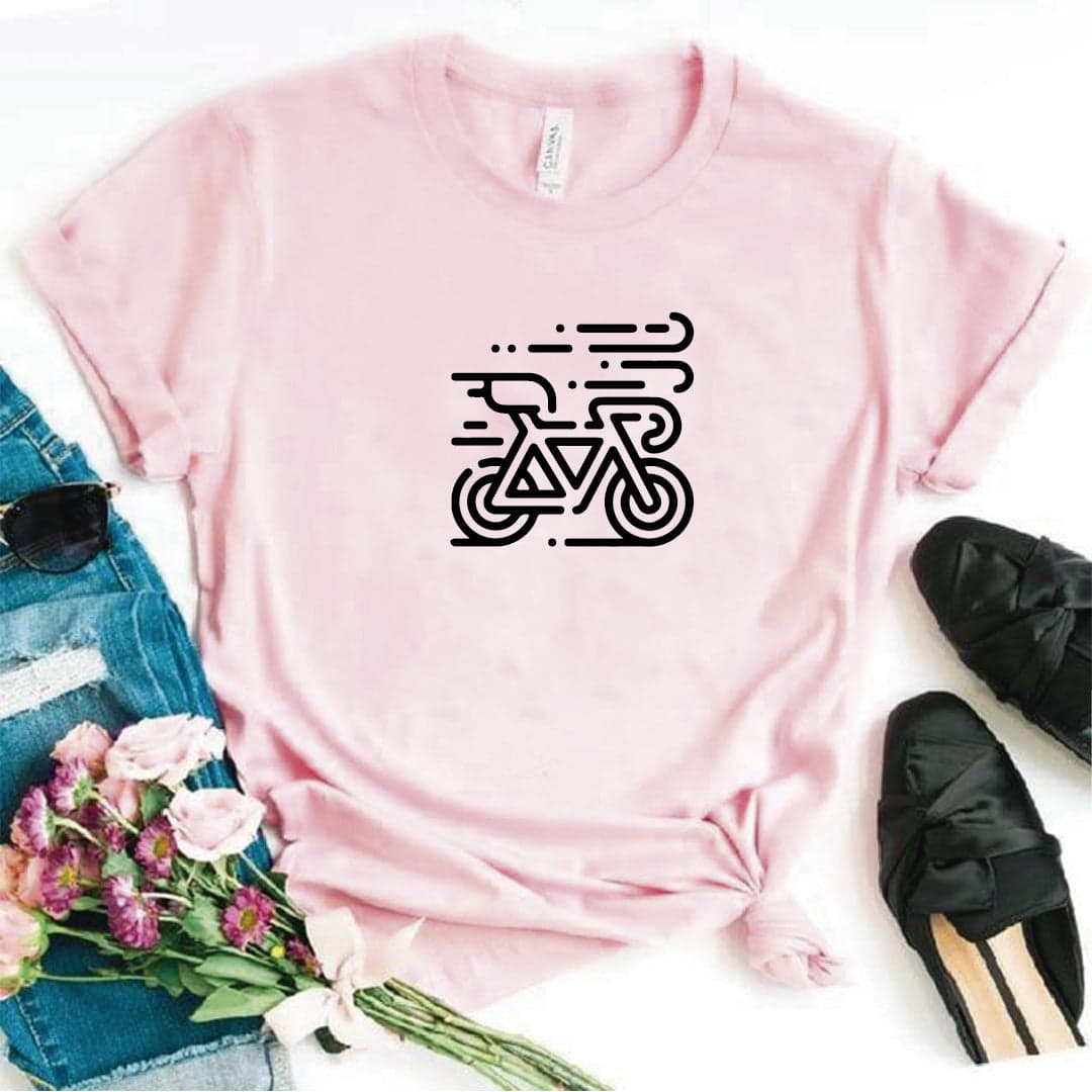 Camisa estampada tipo T-shirt BICICLETA VIENTO CICLISTA — foto 7