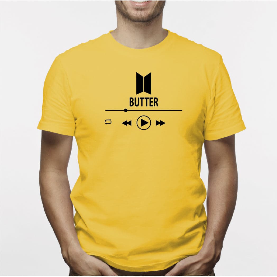 Camisa estampada para hombre tipo T-shirt BUTTER PLAY — foto 2