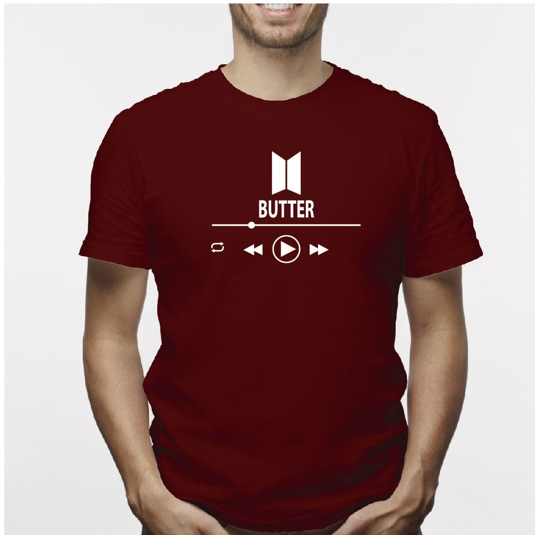 Camisa estampada para hombre tipo T-shirt BUTTER PLAY — foto 3