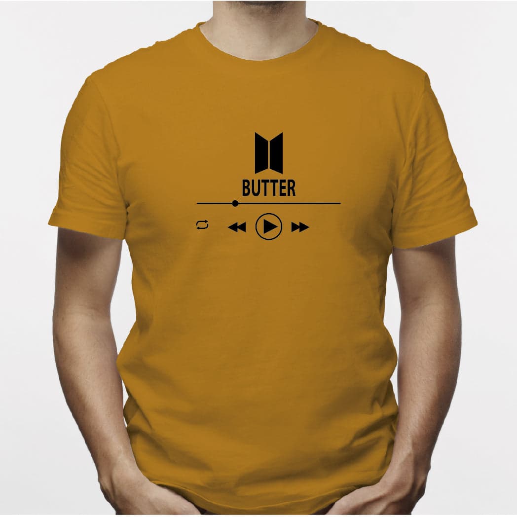 Camisa estampada para hombre tipo T-shirt BUTTER PLAY — foto 4