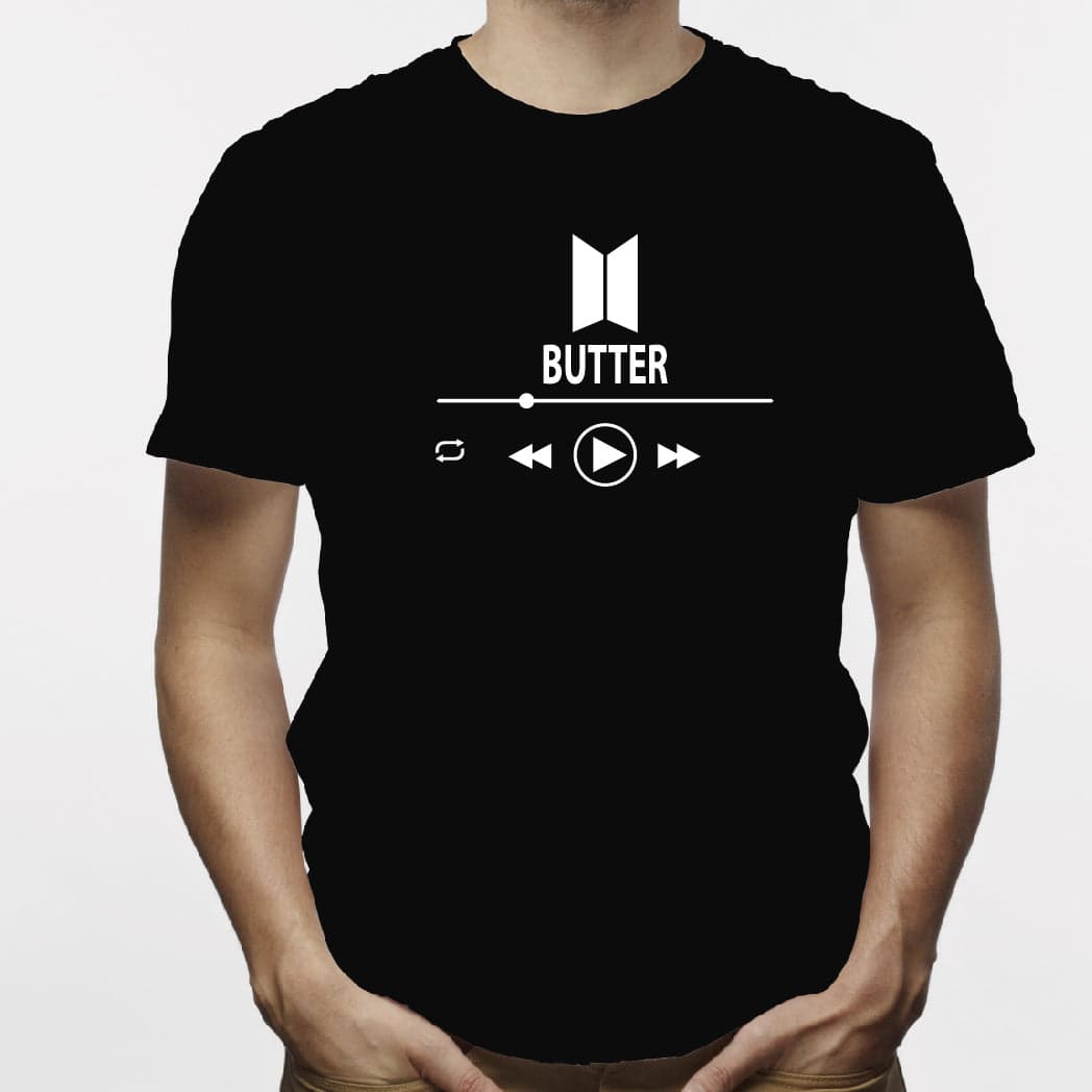 Camisa estampada para hombre tipo T-shirt BUTTER PLAY — foto 1