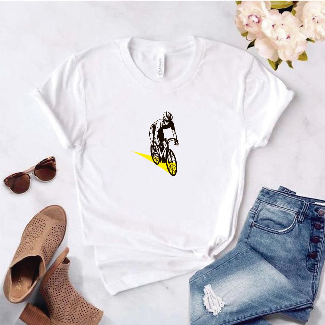 Camisa estampada tipo T-shirt Ciclista Camino — foto 3