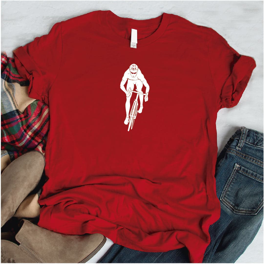 Camisa estampada tipo T-shirt Ciclista de frente — foto 5