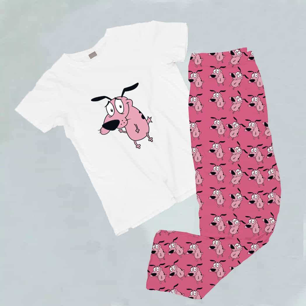Pijama estampada de pantalón Largo CORAJE EL PERRO COBARDE