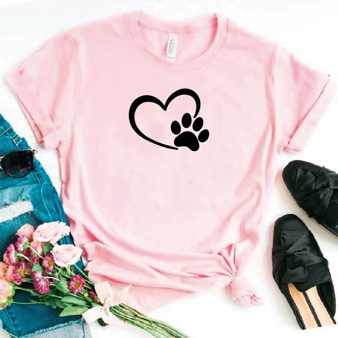 Camisa estampada tipo T-shirt CORAZÓN HUELLA — foto 8
