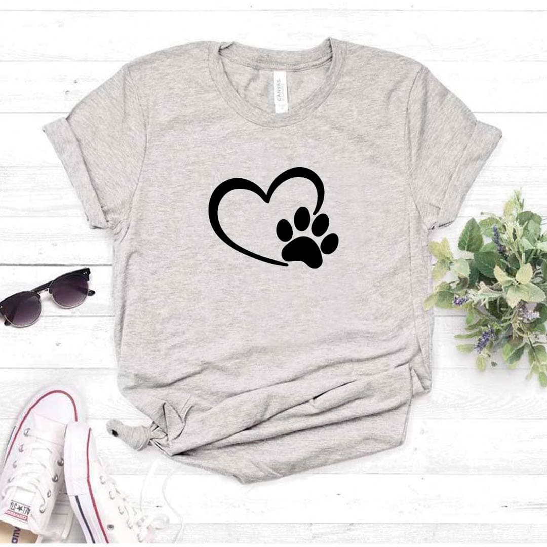 Camisa estampada tipo T-shirt CORAZÓN HUELLA — foto 1