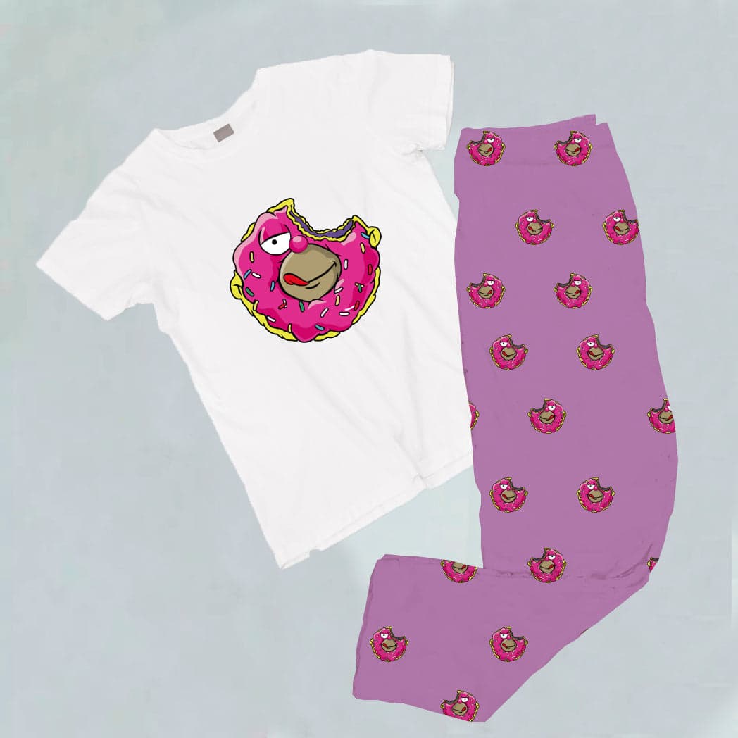 Pijama estampada de pantalón Largo DONA HOMERO — foto 1